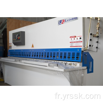 Machine de cisaillement de guillotine hydraulique QC12Y 8 * 6000 mm en acier inoxydable Cisqueur de coupe